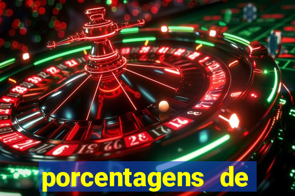 porcentagens de jogos pagantes