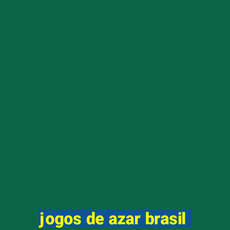 jogos de azar brasil