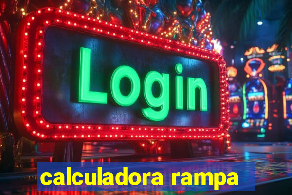 calculadora rampa