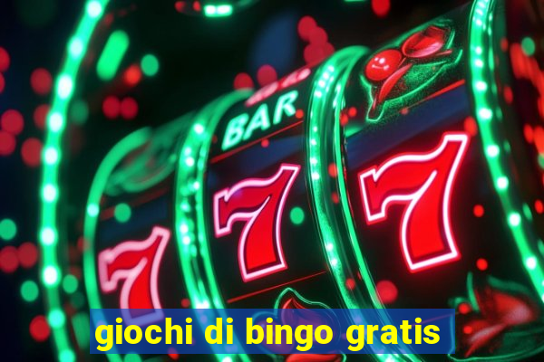 giochi di bingo gratis