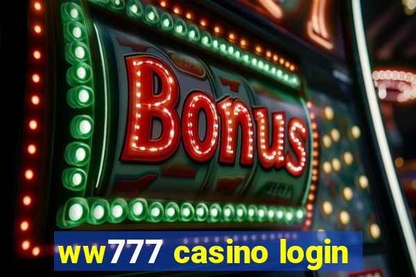 ww777 casino login