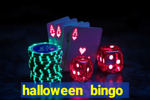 halloween bingo card generator