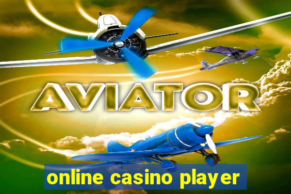 online casino player