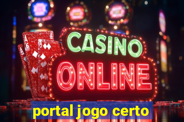 portal jogo certo