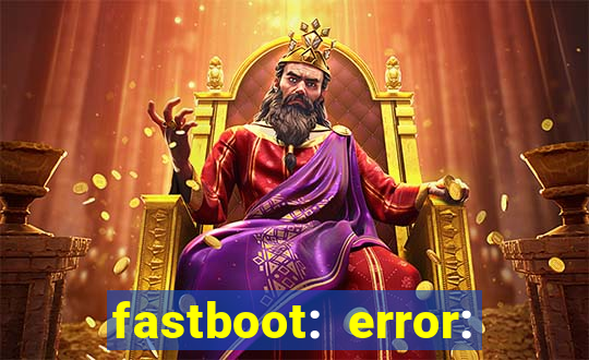 fastboot: error: failed to identify current slot