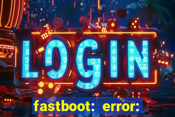 fastboot: error: failed to identify current slot