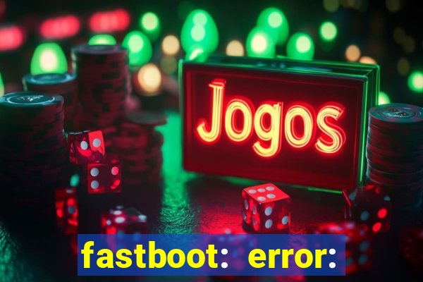 fastboot: error: failed to identify current slot