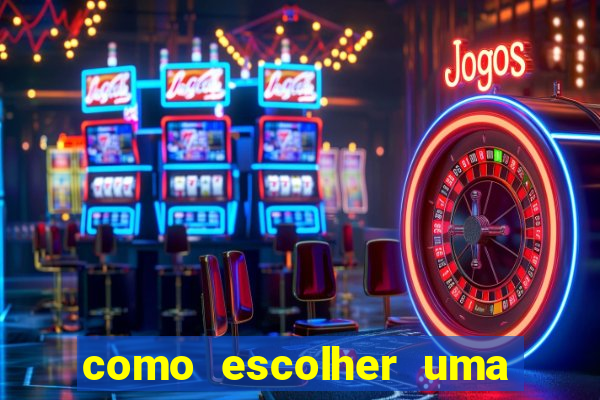 como escolher uma boa cartela de bingo