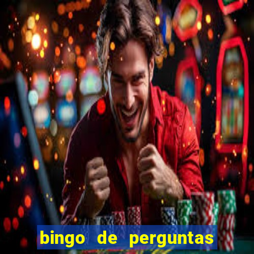 bingo de perguntas e respostas