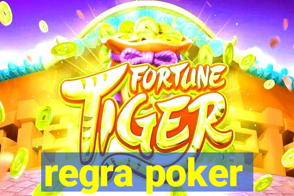 regra poker