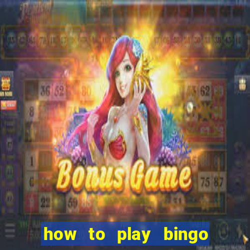 how to play bingo bonus scratch card