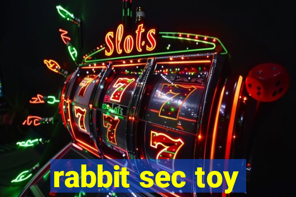 rabbit sec toy