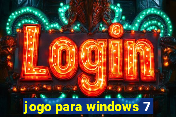 jogo para windows 7