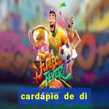 cardápio de di napoli lajeado