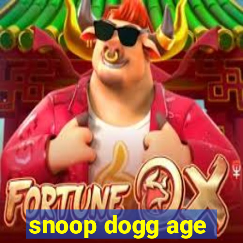 snoop dogg age