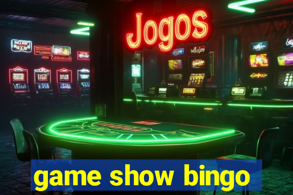 game show bingo