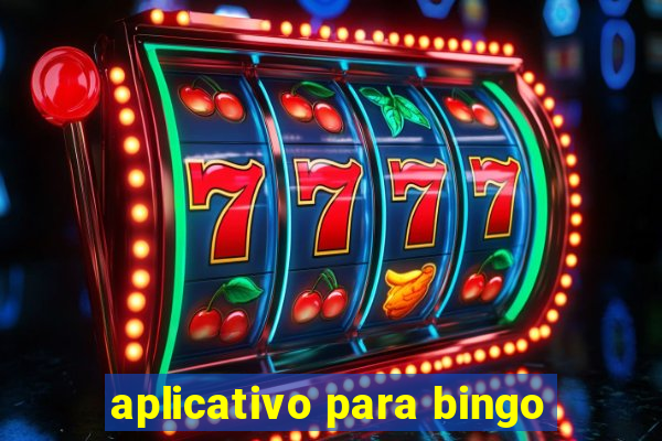 aplicativo para bingo