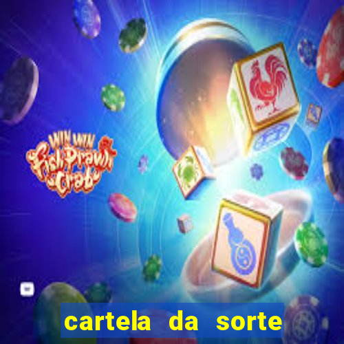 cartela da sorte time de futebol que mais saem