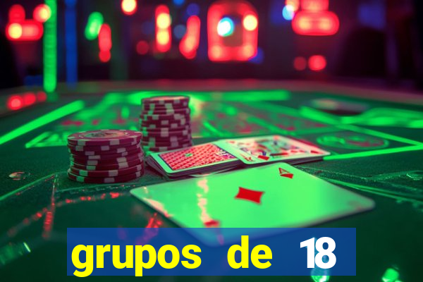 grupos de 18 dezenas para lotofácil