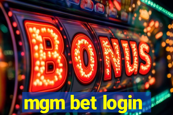 mgm bet login