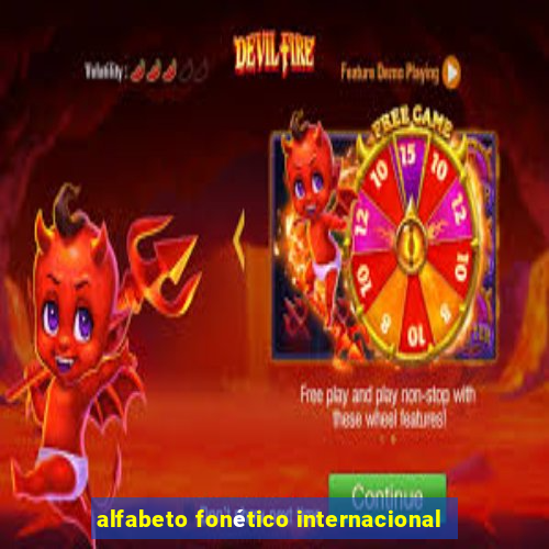 alfabeto fonético internacional