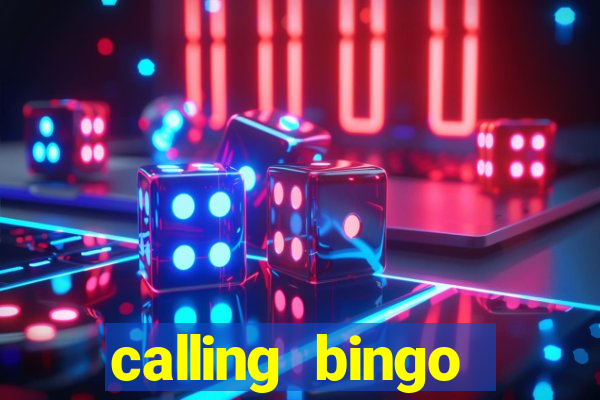 calling bingo numbers out