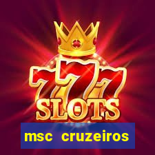 msc cruzeiros trabalhe conosco