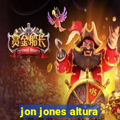 jon jones altura