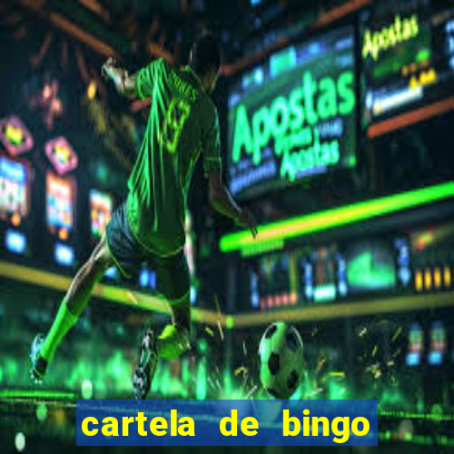 cartela de bingo ate 50