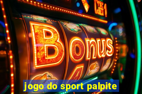 jogo do sport palpite