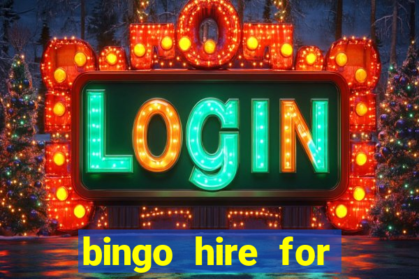 bingo hire for parties leigh