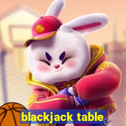 blackjack table