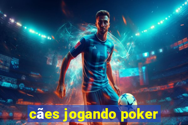 cães jogando poker