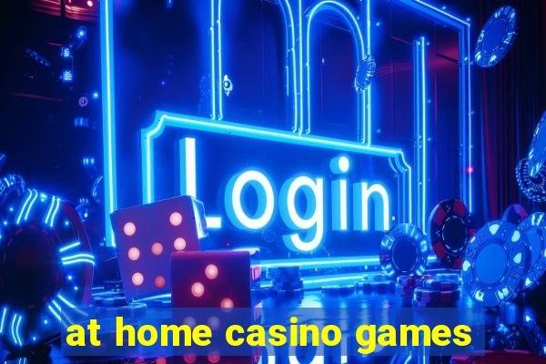 at home casino games