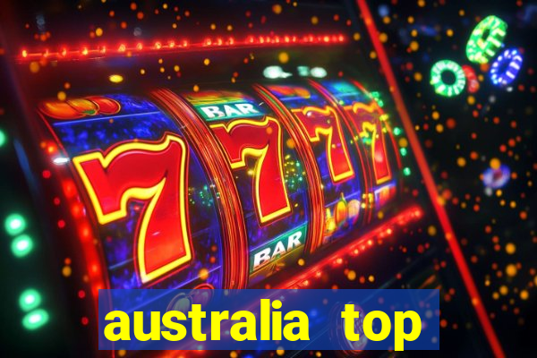 australia top online casino