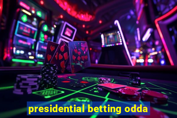 presidential betting odda