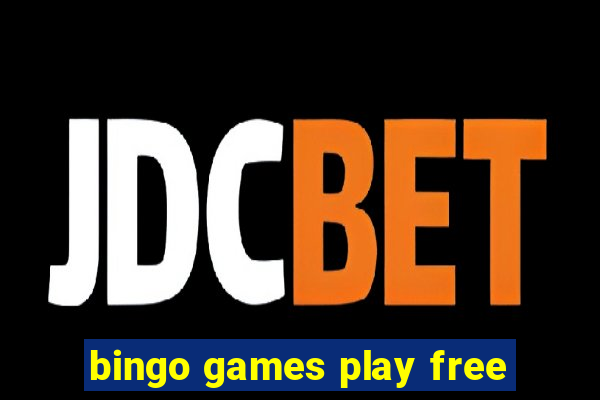 bingo games play free