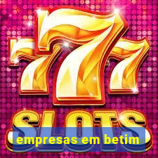 empresas em betim