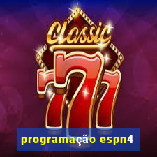 programação espn4