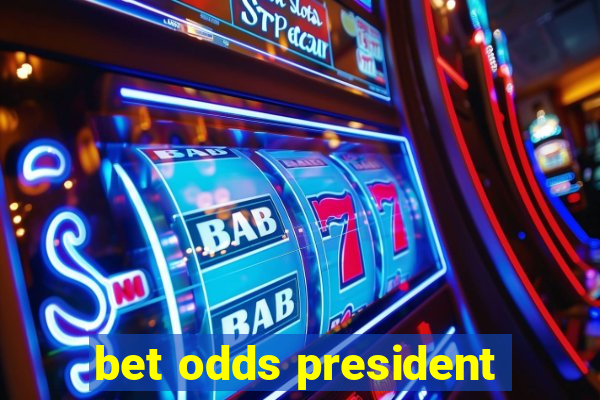 bet odds president