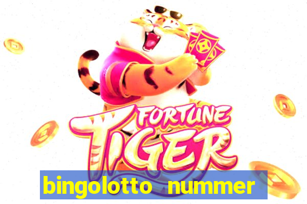 bingolotto nummer ettans bingo