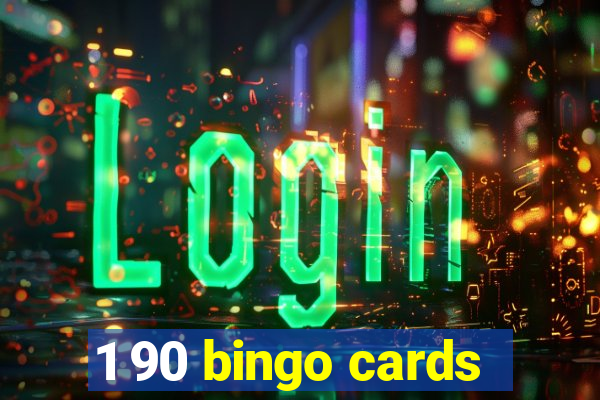 1 90 bingo cards