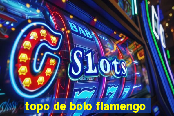 topo de bolo flamengo