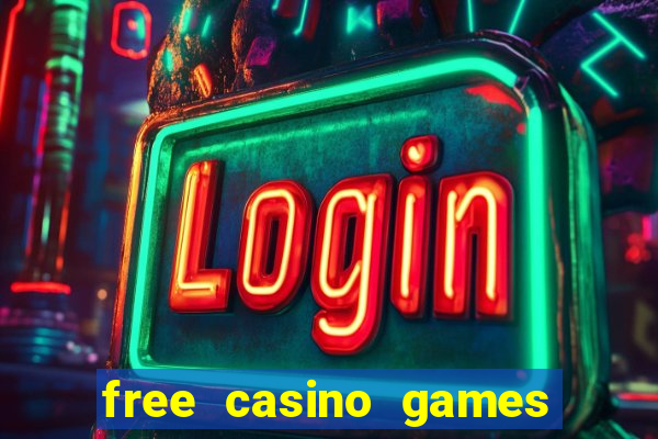 free casino games slot machine