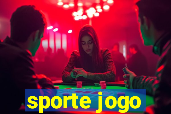 sporte jogo