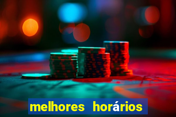 melhores horários para jogar tiger fortune