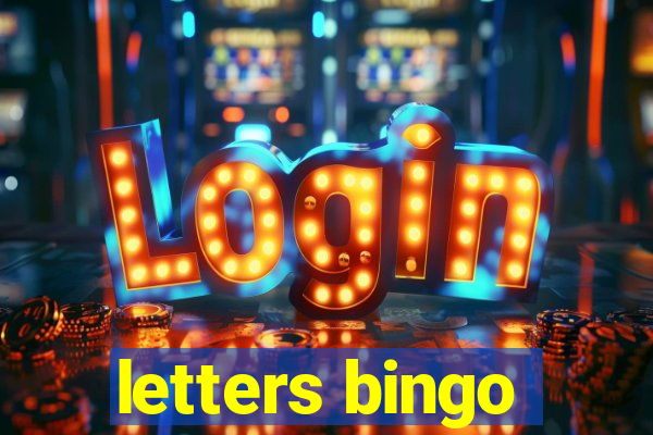 letters bingo