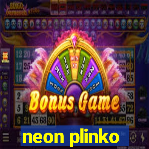 neon plinko