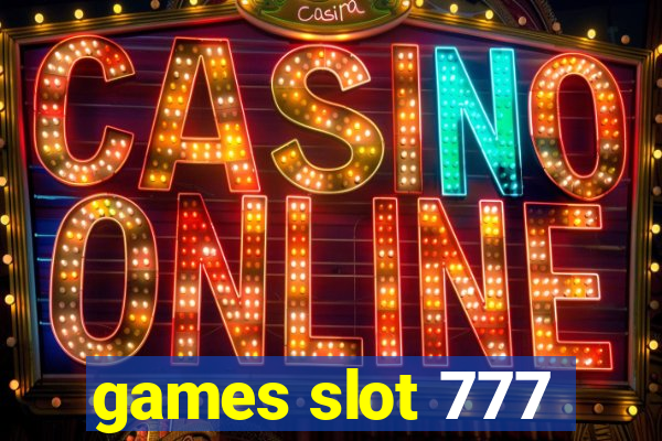 games slot 777