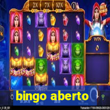 bingo aberto